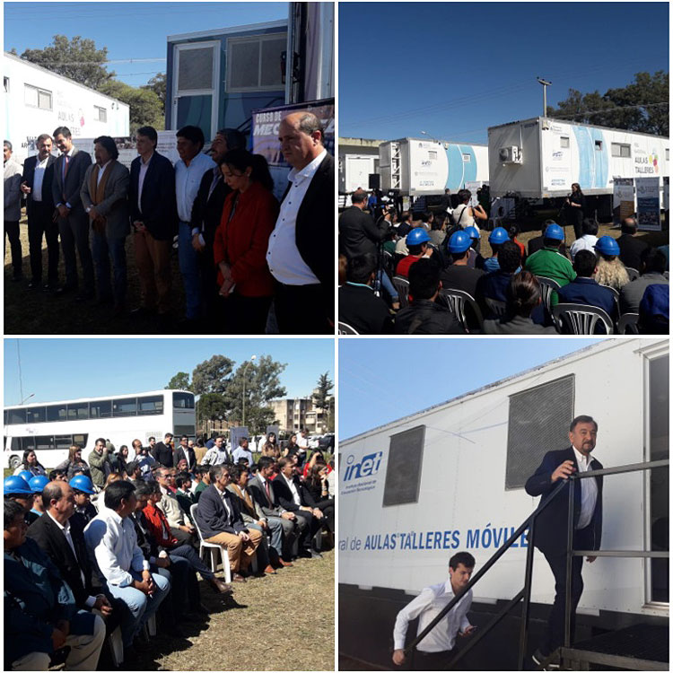 Aulas Talleres Móviles (ATM) en Salta Aulas Talleres Móviles (ATM) en Salta