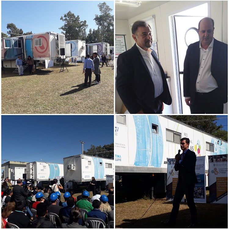 Aulas Talleres Móviles (ATM) en Salta Aulas Talleres Móviles (ATM) en Salta