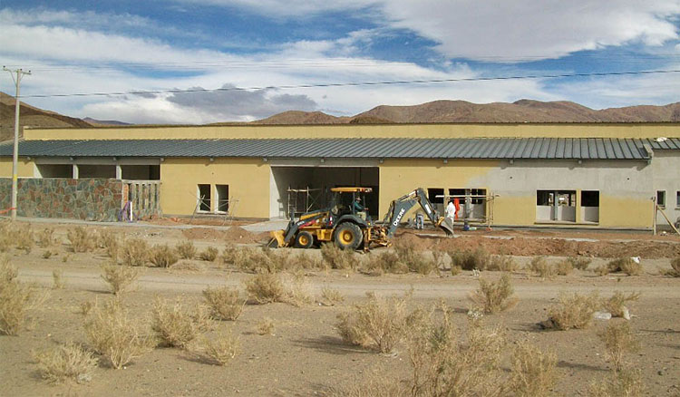 Está en su etapa final la construcción de la escuela técnica N° 3173 Está en su etapa final la construcción de la escuela técnica N° 3173