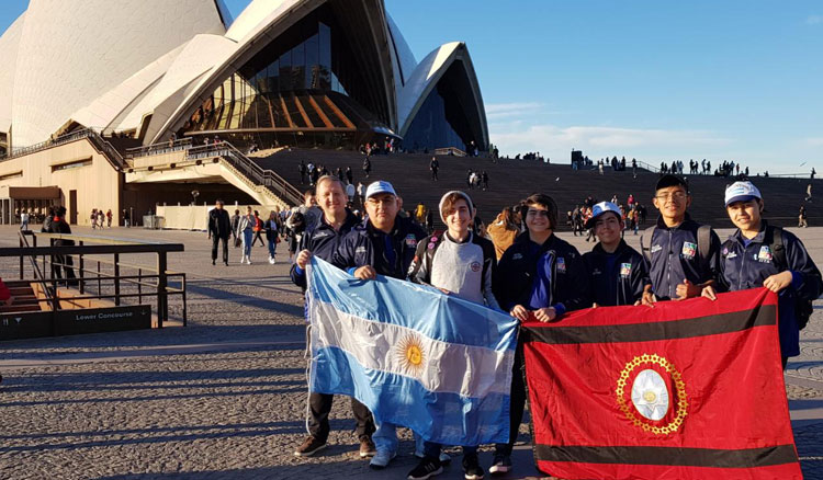 Ya se encuentra en competición el equipo salteño que representa a Argentina