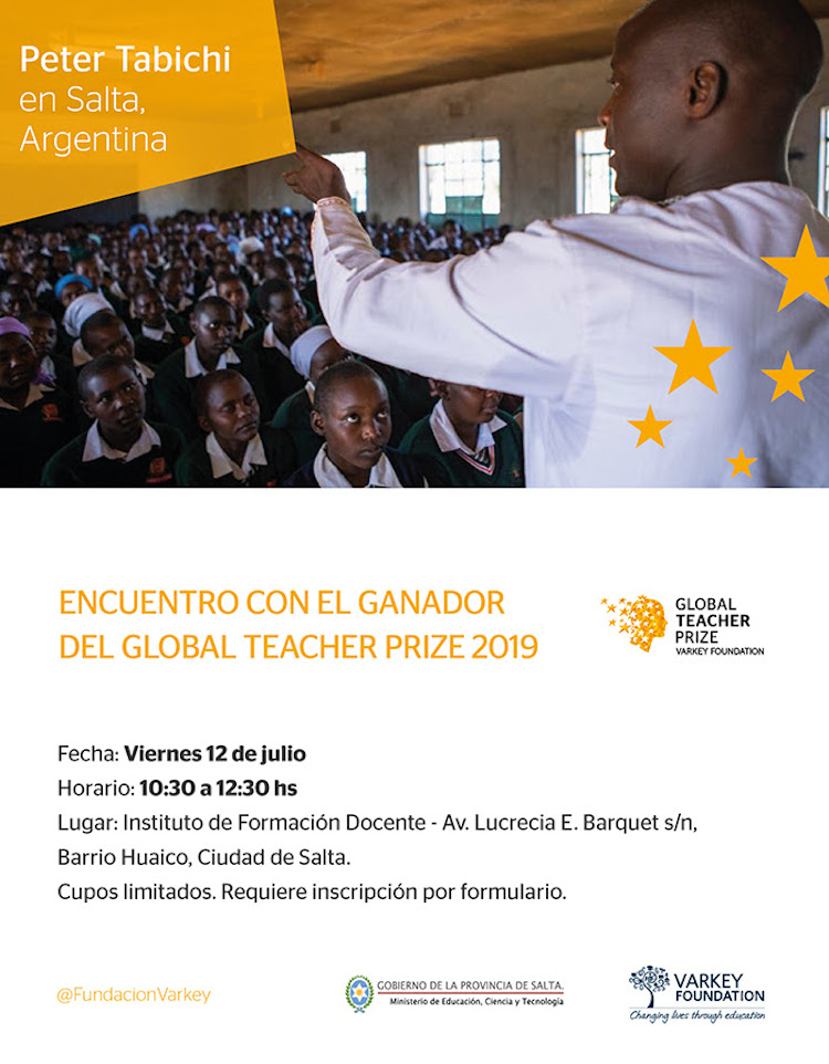 Llega a Salta el mejor maestro del mundo Llega a Salta el mejor maestro del mundo
