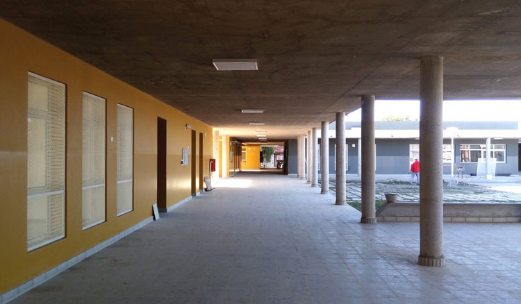 Nuevo edificio del colegio Polivalente de Artes