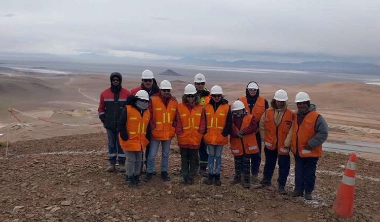 Alumnos de una tecnicatura participaron del monitoreo ambiental del proyecto minero Lindero en la Puna