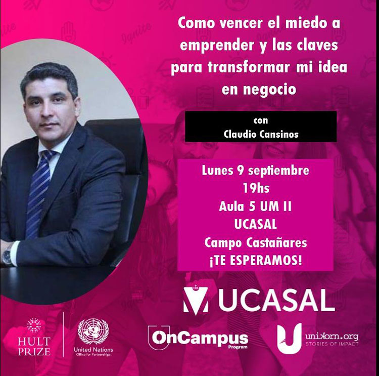 Charla sobre emprendedurismo y claves para transformar un negocio