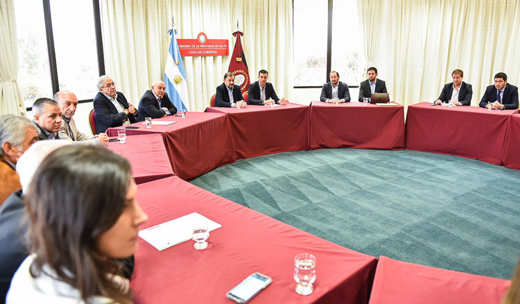 El gobernador Urtubey encabezó la reunión del Gabinete provincial