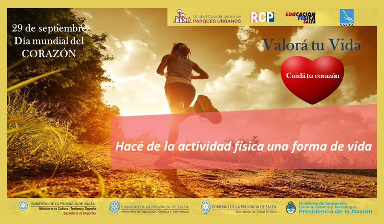 Mañana cientos de jóvenes realizarán actividades en el marco del “Día Mundial del Corazón” Mañana cientos de jóvenes realizarán actividades en el marco del “Día Mundial del Corazón”