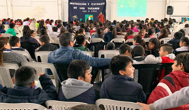 Escuelas del interior participaron de charlas de divulgación científica Escuelas del interior participaron de charlas de divulgación científica