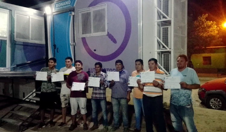 Jóvenes y adultos de Rivadavia Banda Sur finalizaron los cursos de Formación Profesional Jóvenes y adultos de Rivadavia Banda Sur finalizaron los cursos de Formación Profesional