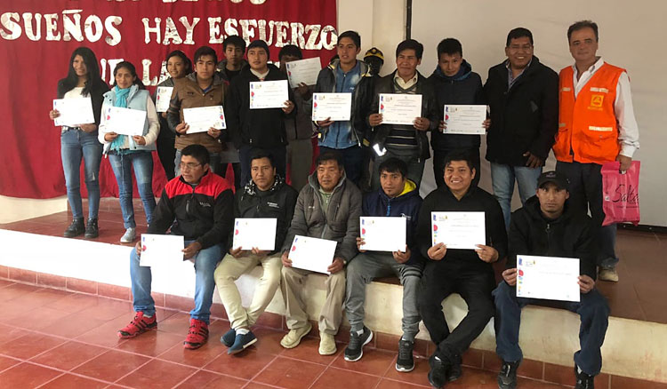 En San Antonio de los Cobres finalizaron los cursos de capacitación laboral En San Antonio de los Cobres finalizaron los cursos de capacitación laboral