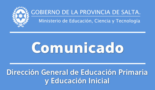 Dirección General de Educación Primaria y Educación Inicial Dirección General de Educación Primaria y Educación Inicial