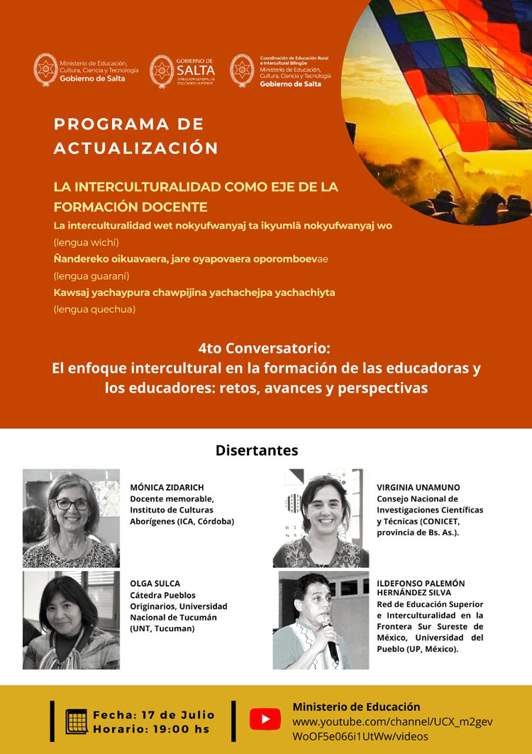 Educación continúa con la capacitación en interculturalidad