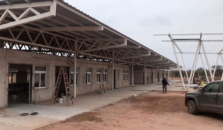 En General Pizarro se construye un nuevo colegio secundario En General Pizarro se construye un nuevo colegio secundario