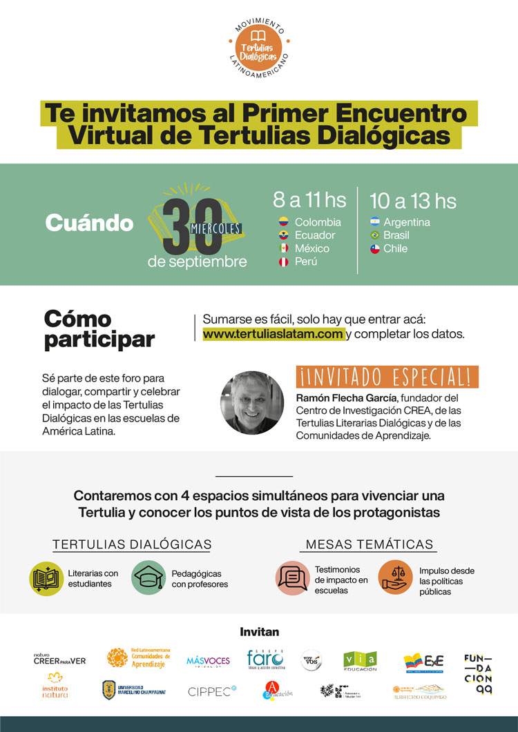 Salta participará del 1er Movimiento Latinoamericano de Tertulias Dialógicas Salta participará del 1er Movimiento Latinoamericano de Tertulias Dialógicas