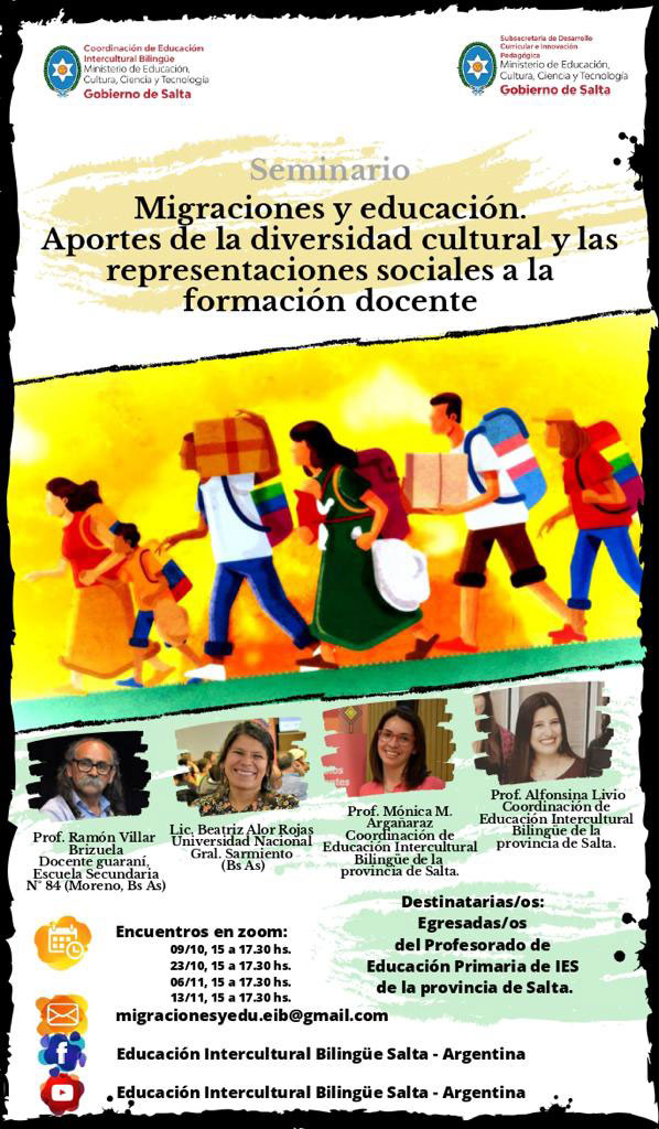Seminario virtual: “Migraciones y educación. Aportes de la diversidad cultural...