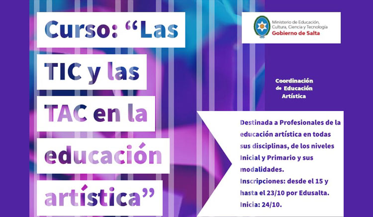 Curso “Las TIC y las TAC en la educación artística” Curso “Las TIC y las TAC en la educación artística”