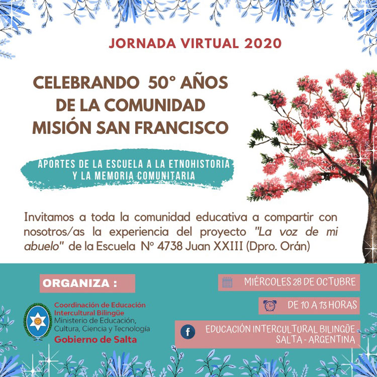 Jornada Virtual Celebrando 50° años de Comunidad Misión San Francisco Jornada Virtual Celebrando 50° años de Comunidad Misión San Francisco