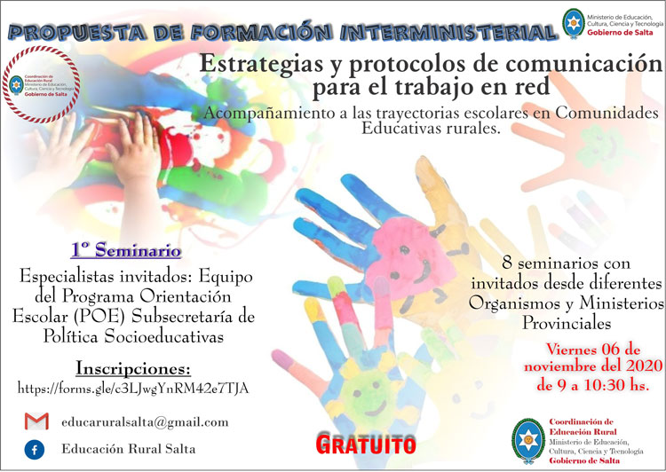 Propuesta de Formación Interministerial Propuesta de Formación Interministerial