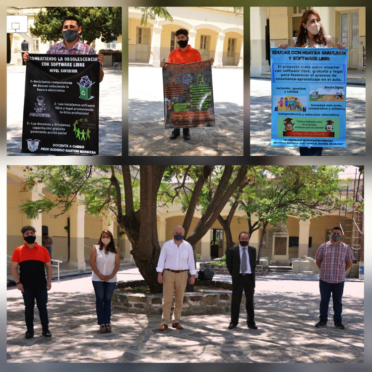 Estudiantes terciarios de Salta premiados en la expo web de ciencia y tecnología
