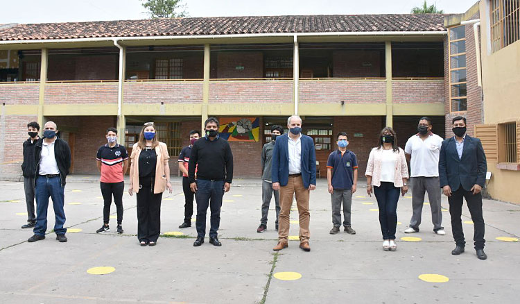 Alumnos de la Escuela Técnica Nº 3100 lograron superar las barreras de la pandemia para innovar