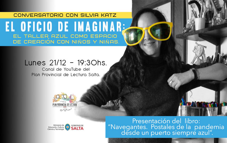 Conversatorio “El oficio de imaginar: el Taller Azul como espacio de creación con niños y niñas”