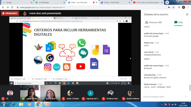 Con excelentes resultados cerró el ciclo de conversatorios para docentes en Educación Digital Con excelentes resultados cerró el ciclo de conversatorios para docentes en Educación Digital