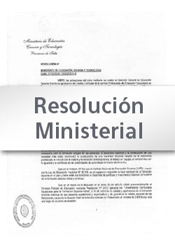 Res. Min. N° 231/12 Rectificatoria Res. N° 5130 - Art. 14